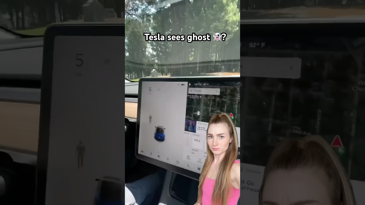 Can Tesla See Ghosts at a Cemetery? 👻 I Tested It!🤯