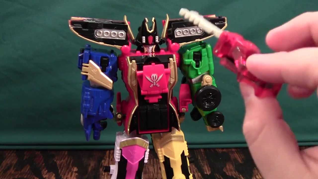 Power Rangers Super Megaforce Legendary Megazord Review (Kaizoku Sentai Gokaiger Gokai-Oh)