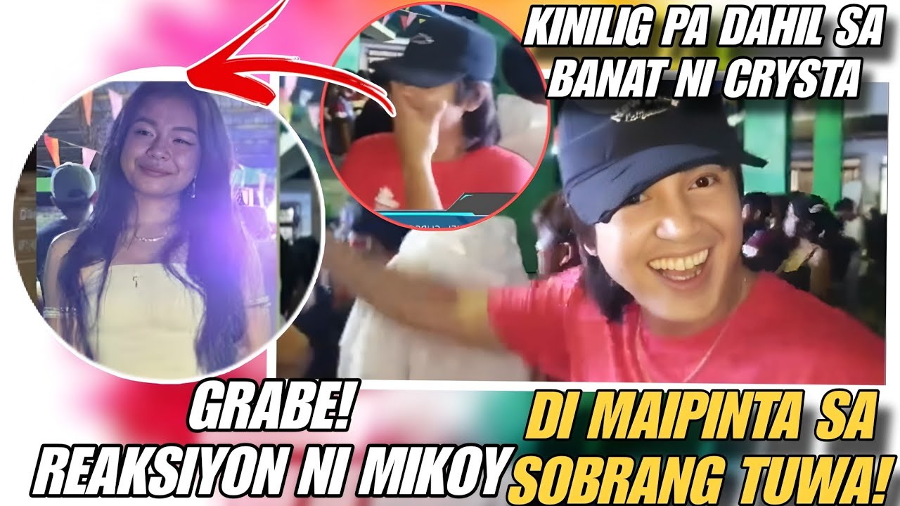 MIKOY SOBRANG SAYA NG MAKITA SI CRYSTA! KINILIG NG TODO AT SOBRANG PROUD ​