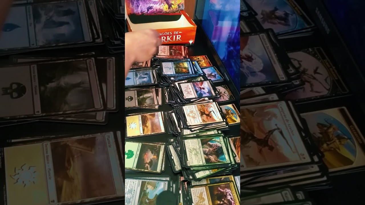 Magic The Gathering - Dragons of Tarkir / Dragões de Tarkir - Organizando as cartas