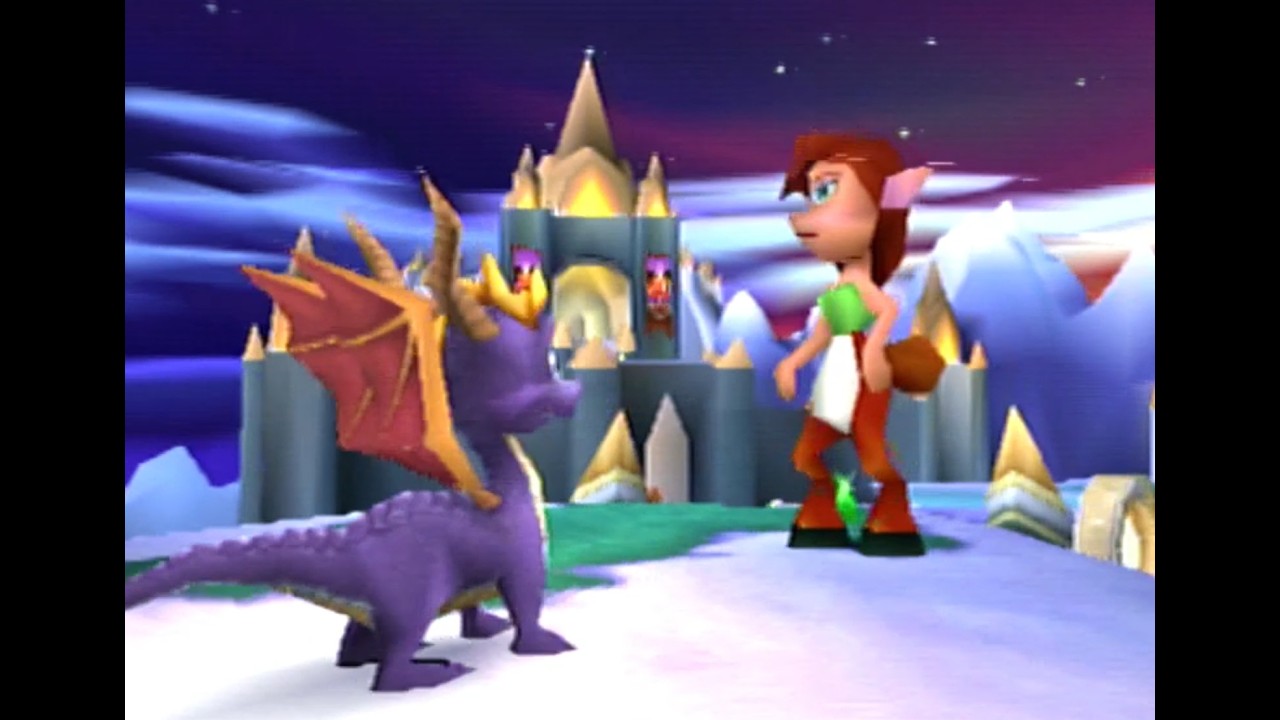 Spyro 2: Ripto's Rage (PS1) - 03 Winter Tundra 100%