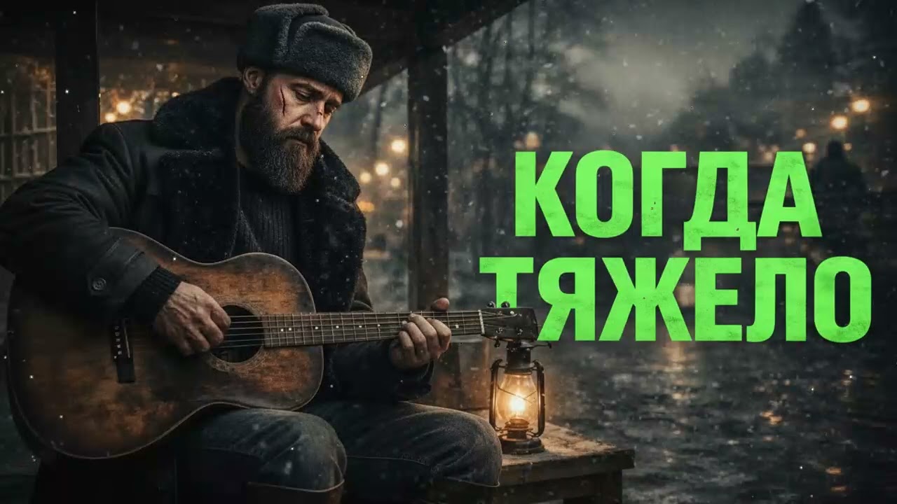 ❄️ Когда жизнь проверяет молча — Русский шансон 2026 для размышлений зимним вечером