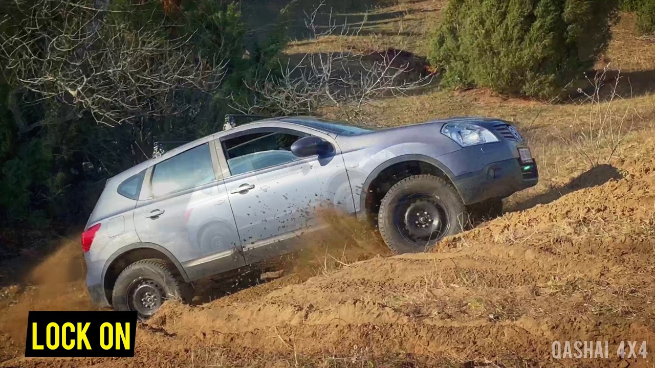 Nissan Qashqai 4x4 VS sand, off road test