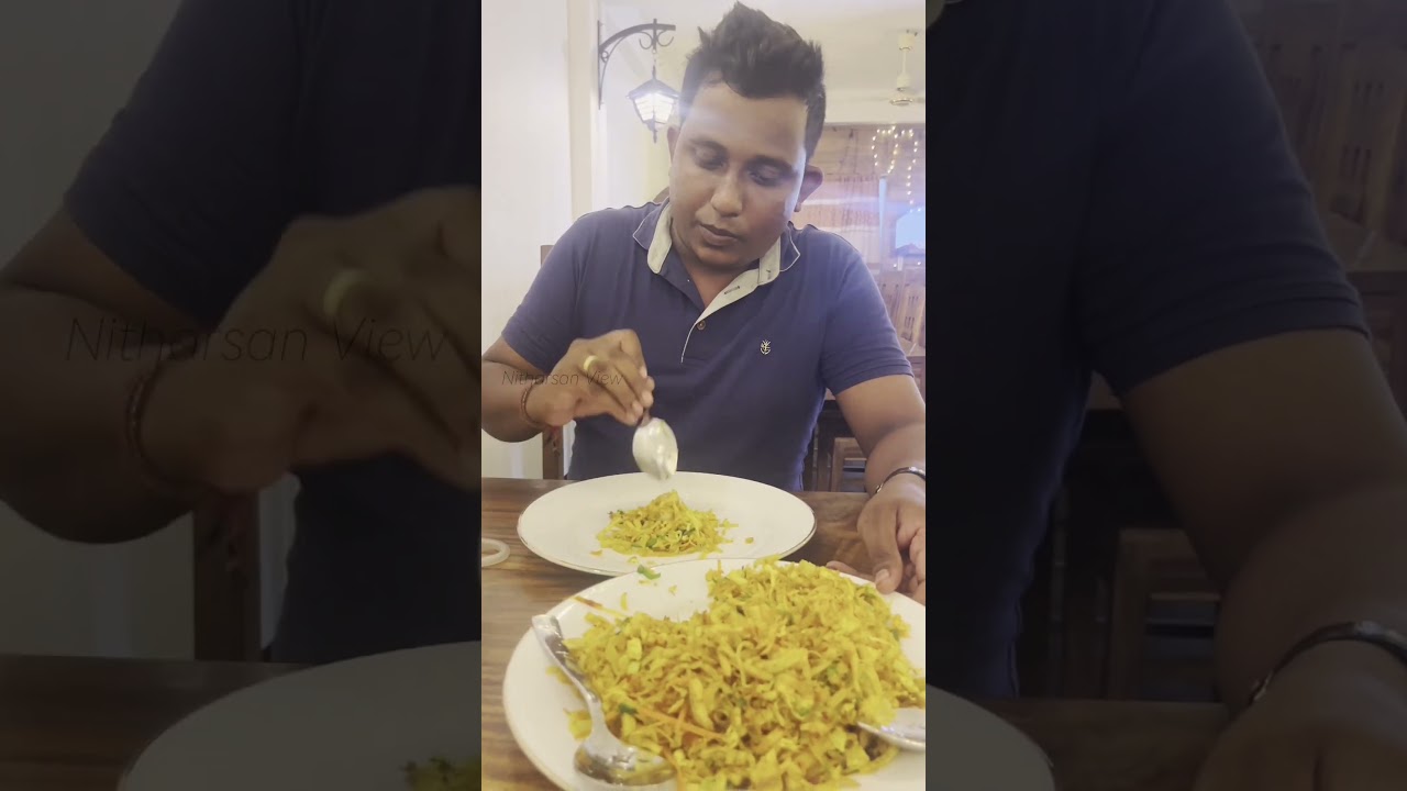 ரொம்பவே சுவையான Sri lanka & Jaffna famous கொத்து ரொட்டி ||Nitharsan view|| #trending #shorts #short