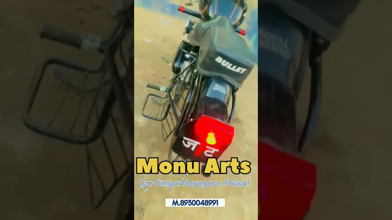 Bullet back modification# Light, Said cover, Back Number Plate, Tanki, mitar
