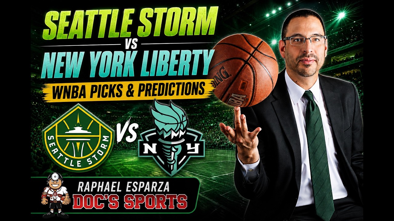 Seattle Storm vs New York Liberty WNBA Best Bet | WNBA Picks & Predictions 8/3/26 | Raphael Esparza
