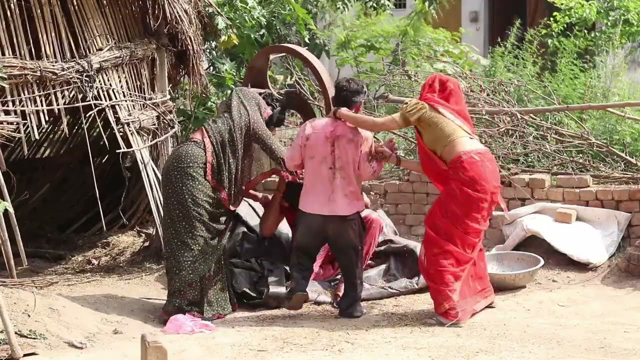 देबर भाभी की देखो होली की टक्कर। Damo Chacha ki comedy। Sheetal gola ki comedy। Damo fufa ki