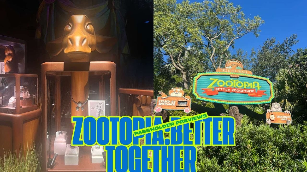Zootopia: better together passholder previews