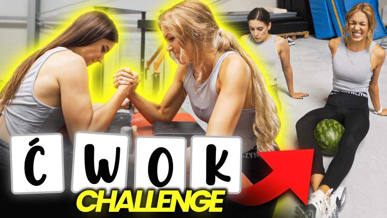 SZUKAMY NAJSILNIEJSZEJ W WK *ĆWOK CHALLENGE Z NATALIĄ*