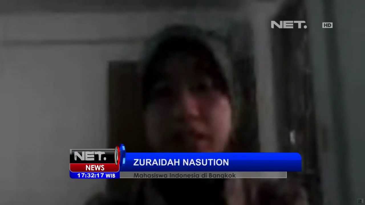 NET17 - Live Skype kondisi mahasiswa Indonesia yang sedang belajar di Bangkok