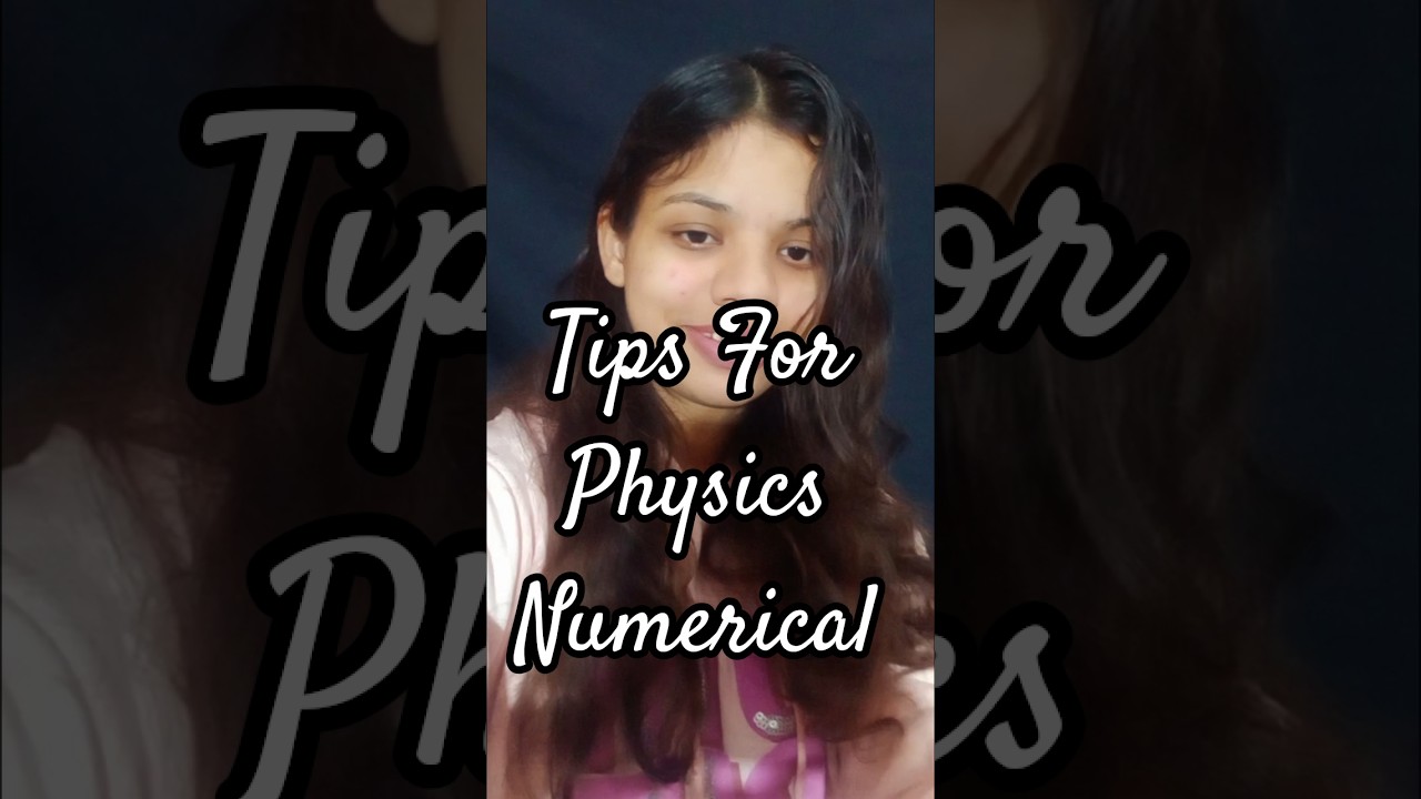How to Solve Numericals ? Simple Tips for Students 💯 