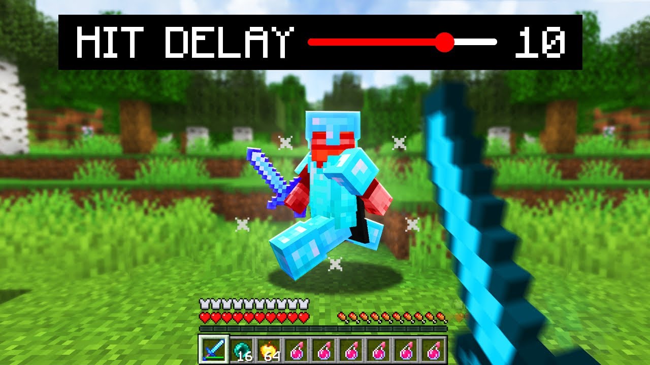 Minecraft HCF, But My Hit Delay Decreases... *COMBO LADDER*