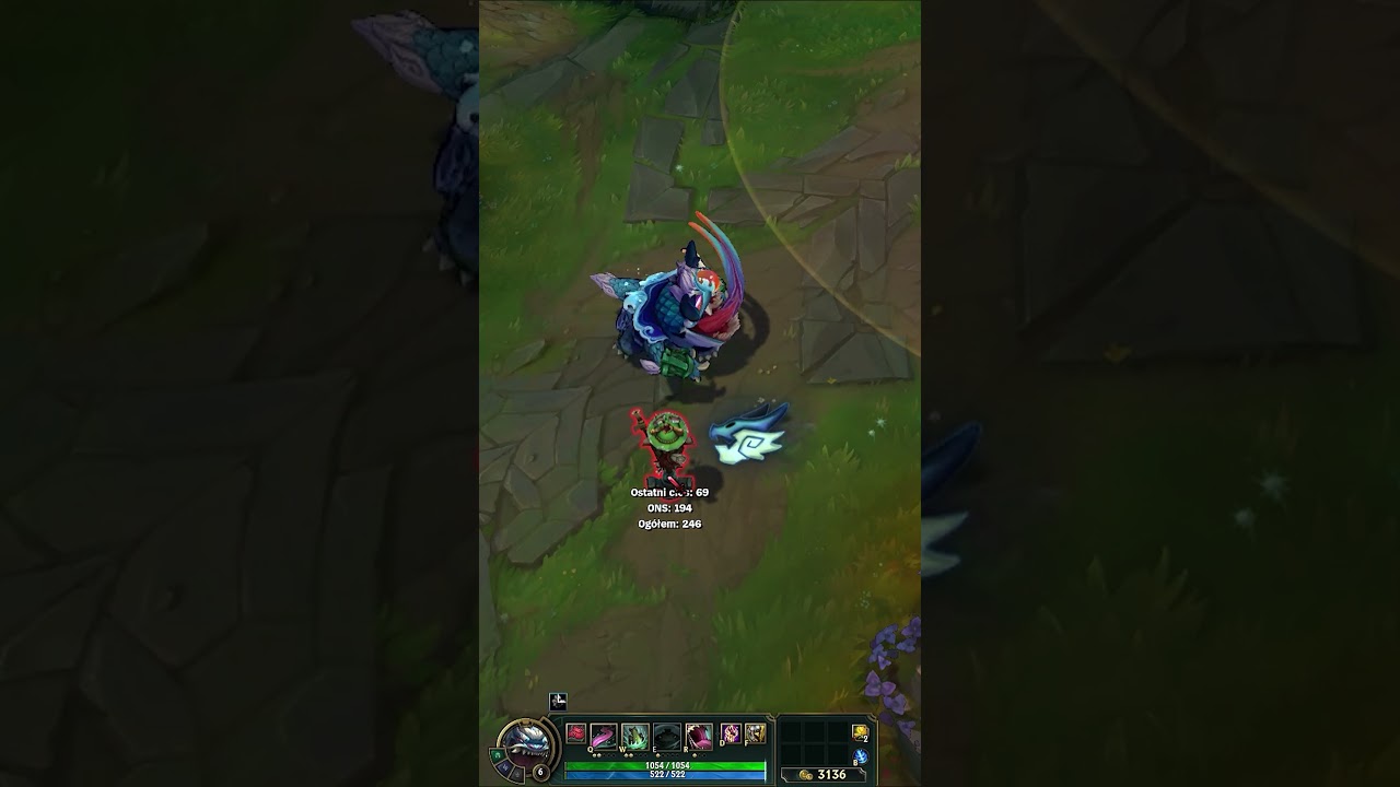 [PL] Tahm Kench ze Zwoj&oacute;w Shan Hai - Prezentacja Sk&oacute;rki KUBA #leagueoflegends #tahm #shorts