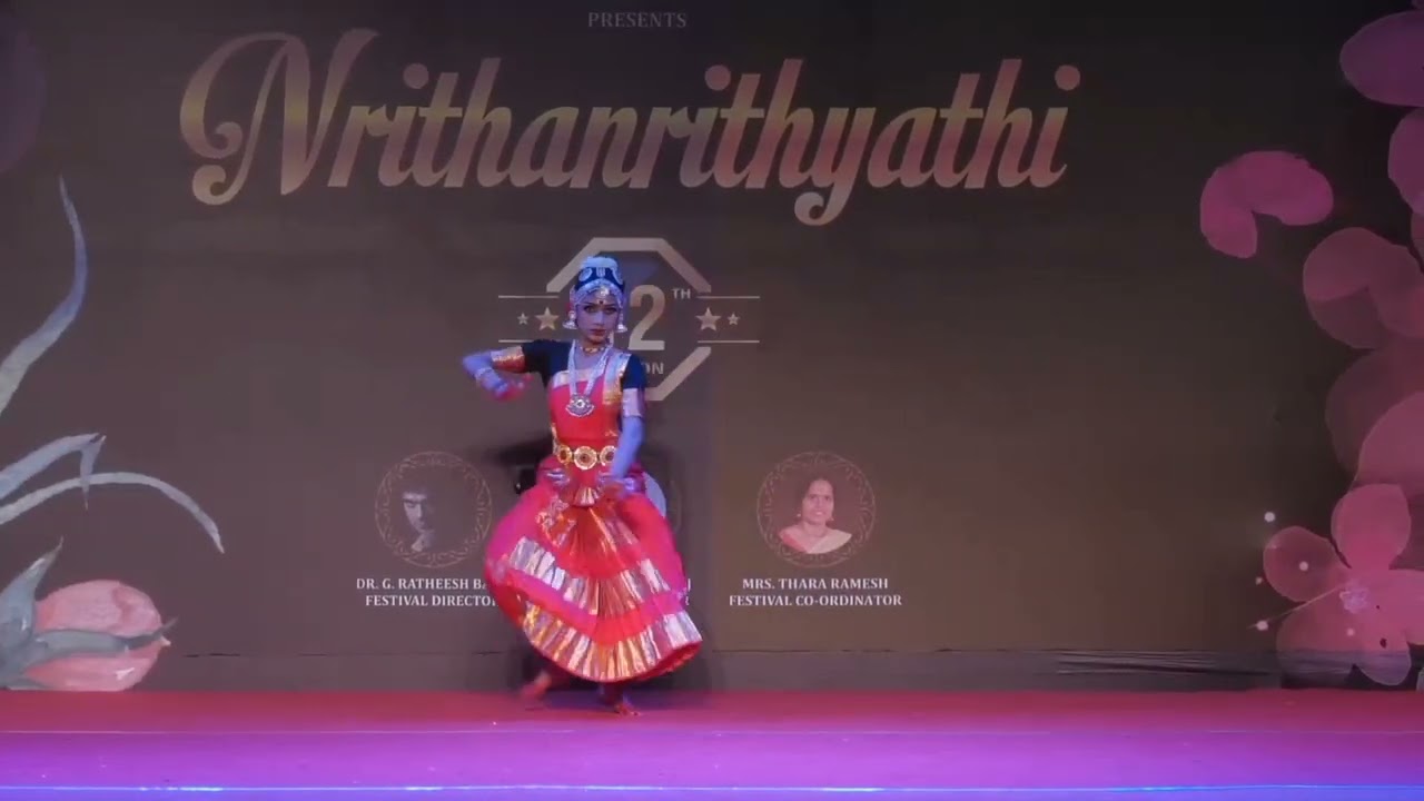 BHARATANATYAM |MAHAKALI  VARNAM |ANASMAYA.T.K |Dr Harshan Sebastian Antony