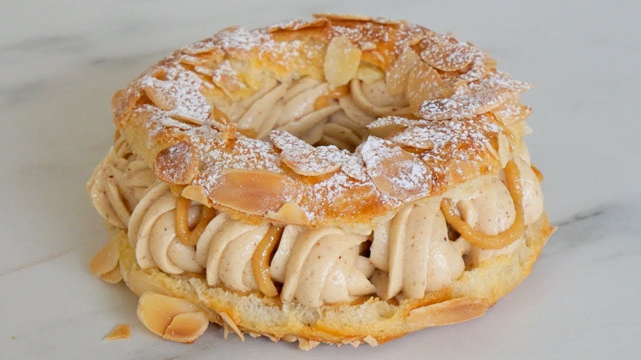 🌰 PARIS BREST CRÈME MOUSSELINE ONCTUEUSE PRALINÉ 🌰