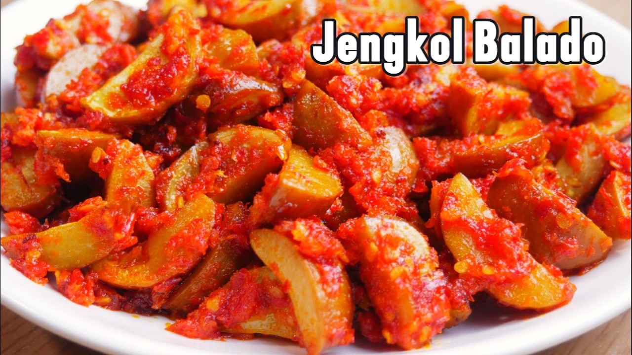 Jengkol Balado Pedas & Empuk | Anti Bau, Sambal Melekat