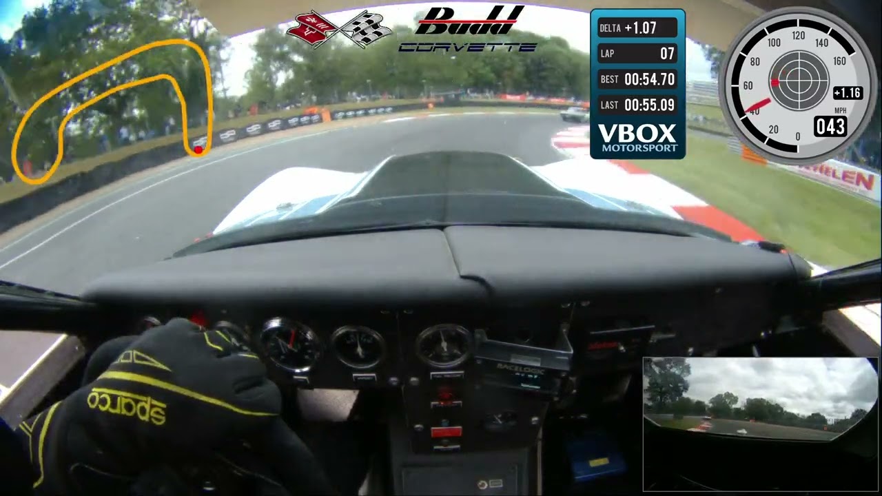 Ford vs Chevy race 2  Brands Hatch June 2024
