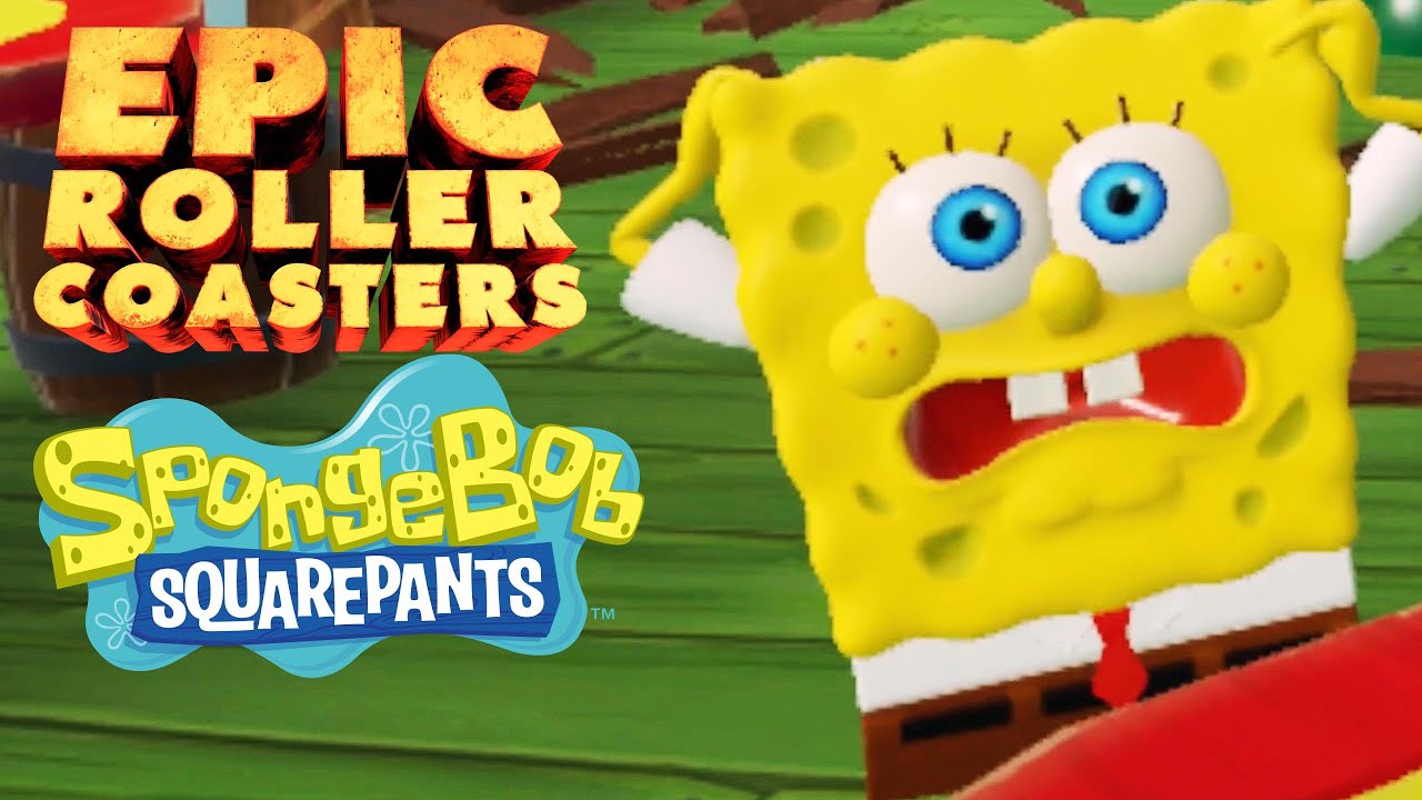 SpongeBob SquarePants Epic Roller Coasters Full Gameplay Walkthrough (Full Game PSVR 2 Longplay)