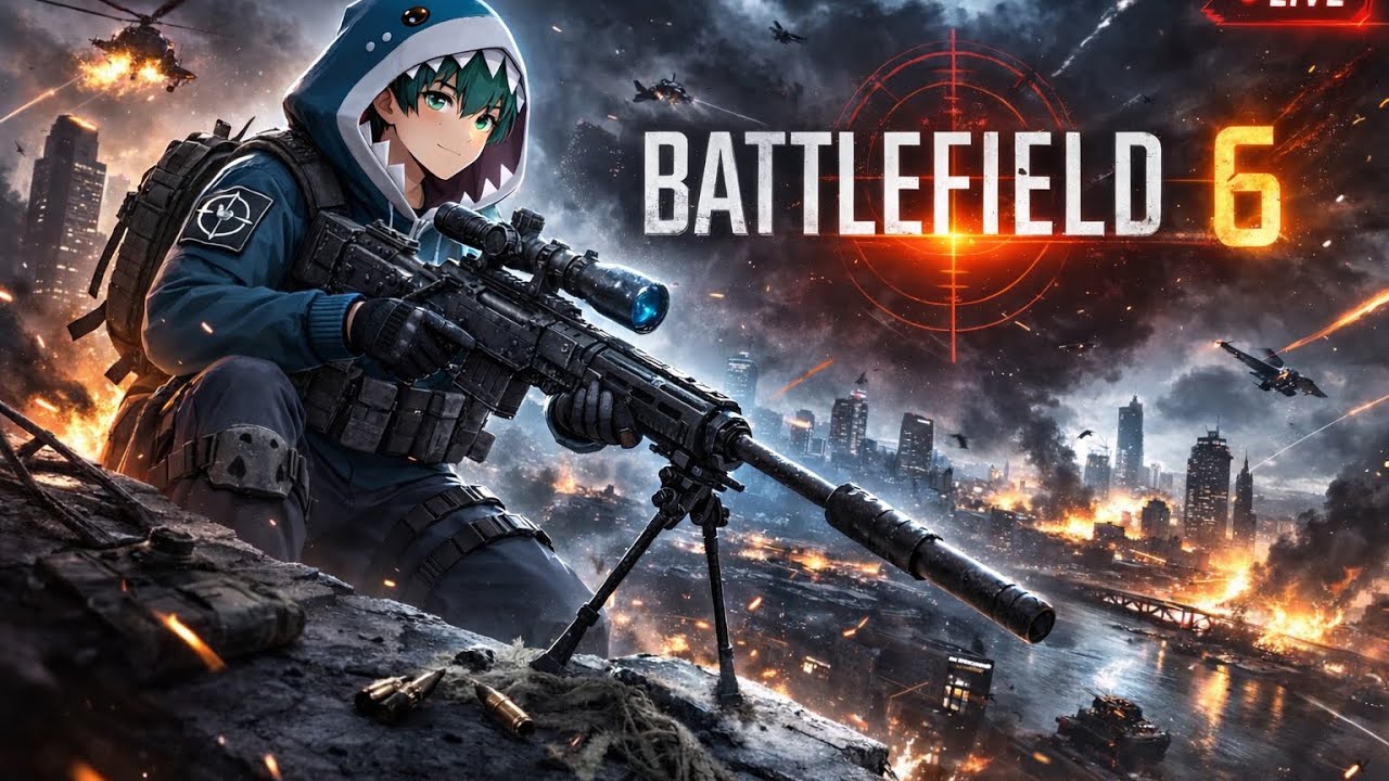 youtube stream...???? Lets cook hehehe.... BATTLEFIELD 6!