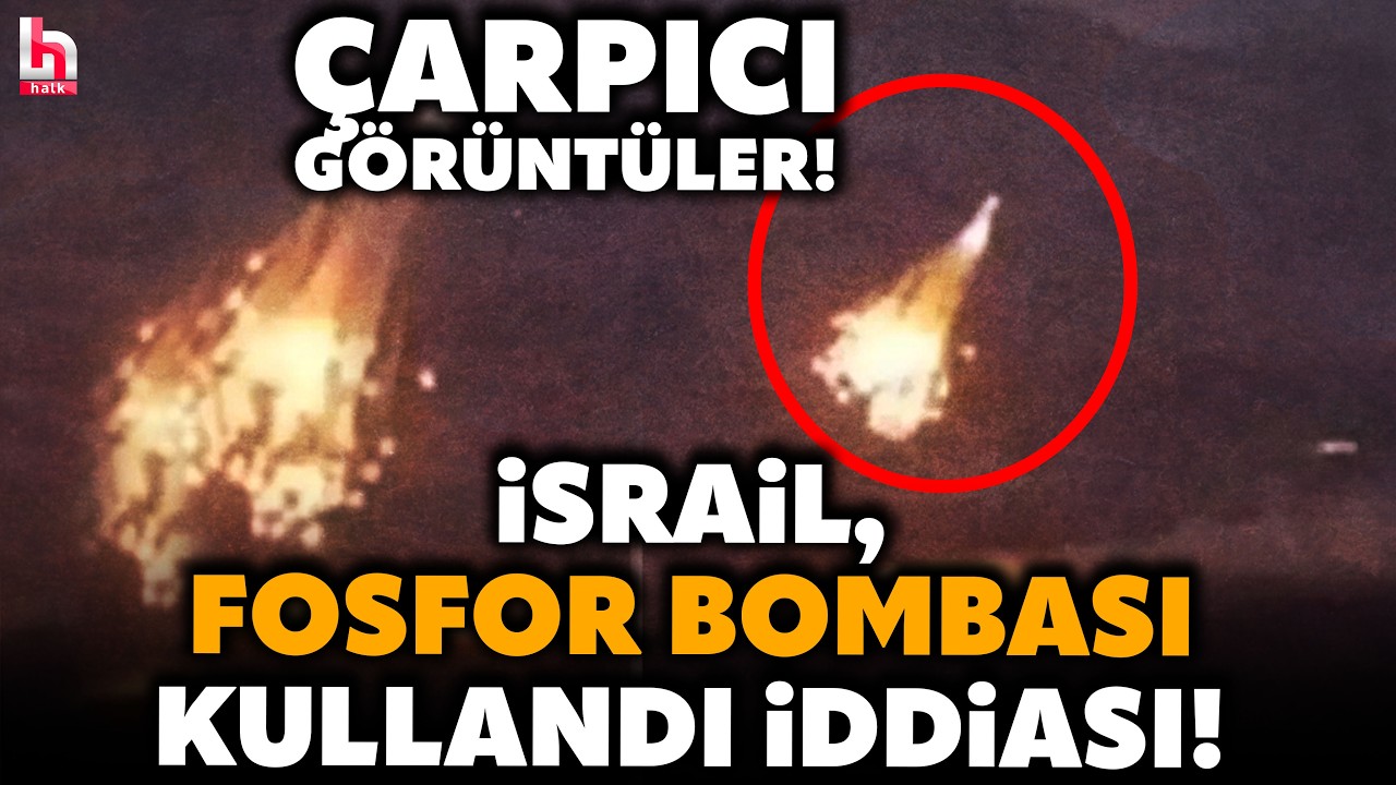 GÜNDEMİ SARSAN İDDİA! İsrail, Güney Lübnan'da fosfor bombası mı kullandı? İşte o görüntüler!