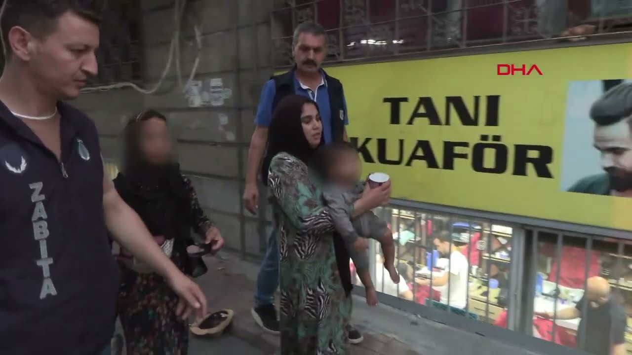 İstanbul'da çocuk dilencilere operasyon