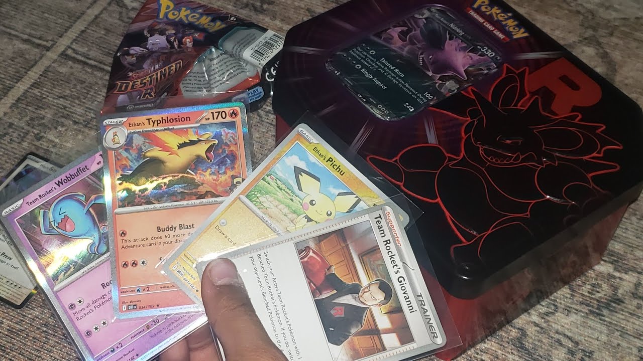 CRAZY Team Rocket POKEMON TIN UNBOXING! Feb 2026
