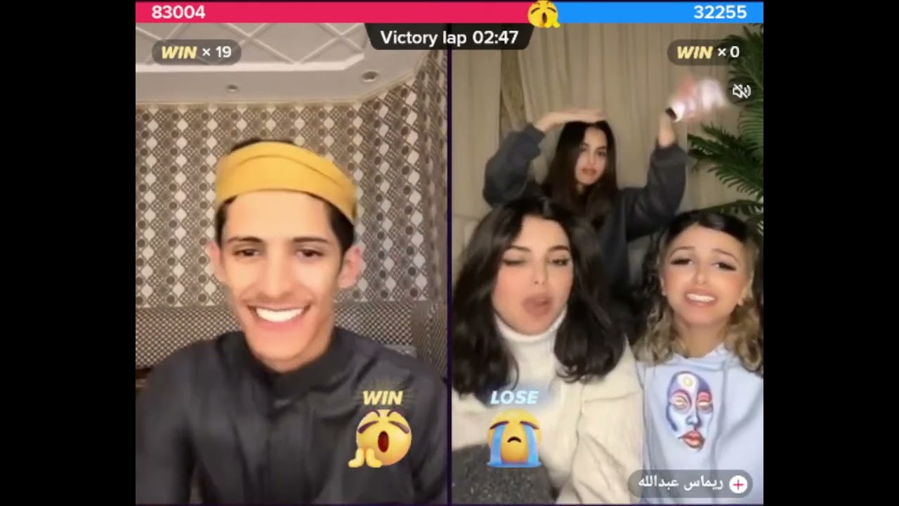 سعود بن خميس جولة قوية مع بنات عبد الله و سعود يسأل عندهم أخت رابع لهم