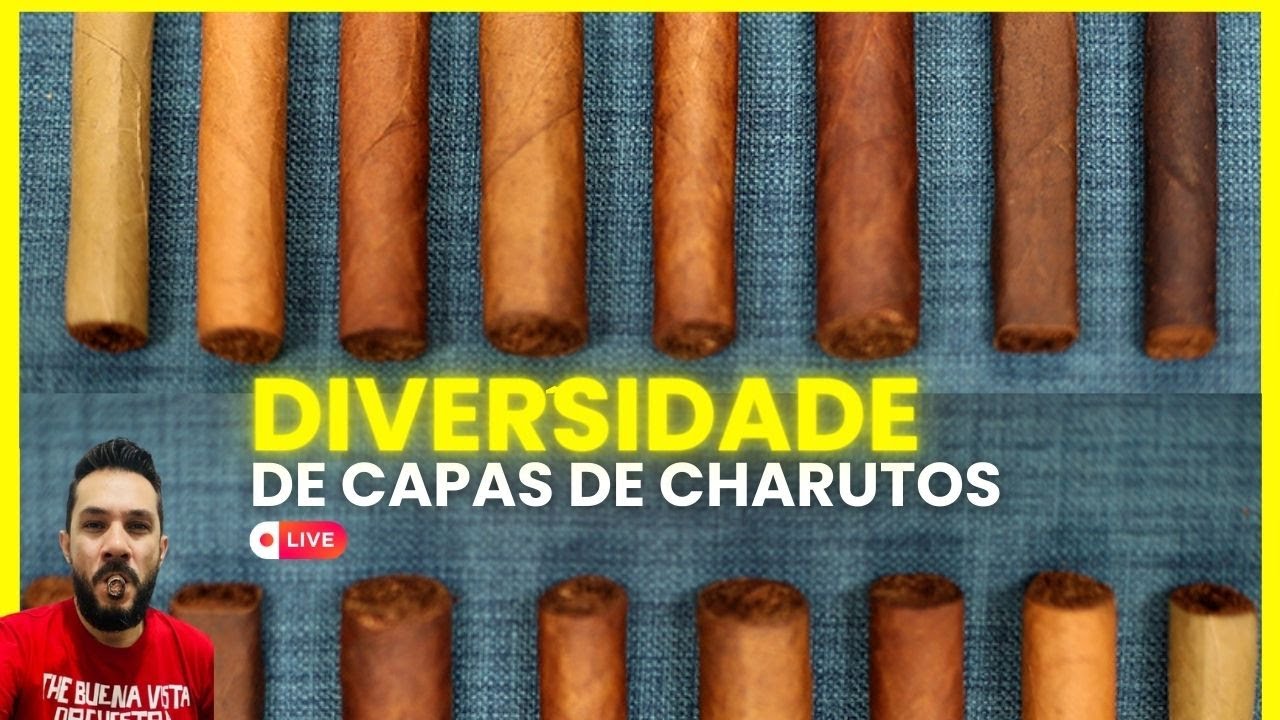 DIVERSIDADE DE CAPAS PARA CHARUTOS