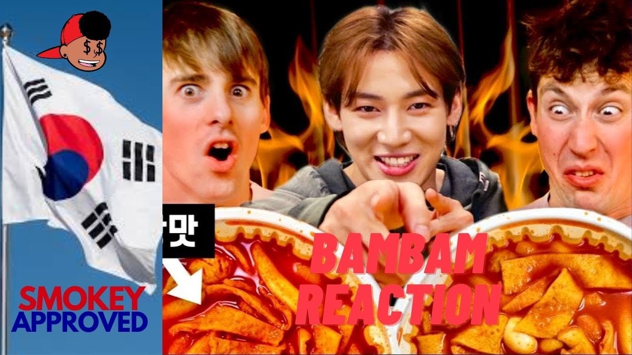 Bam Bam feeds us Korea's Spiciest Street-Food!! [Reaction]  