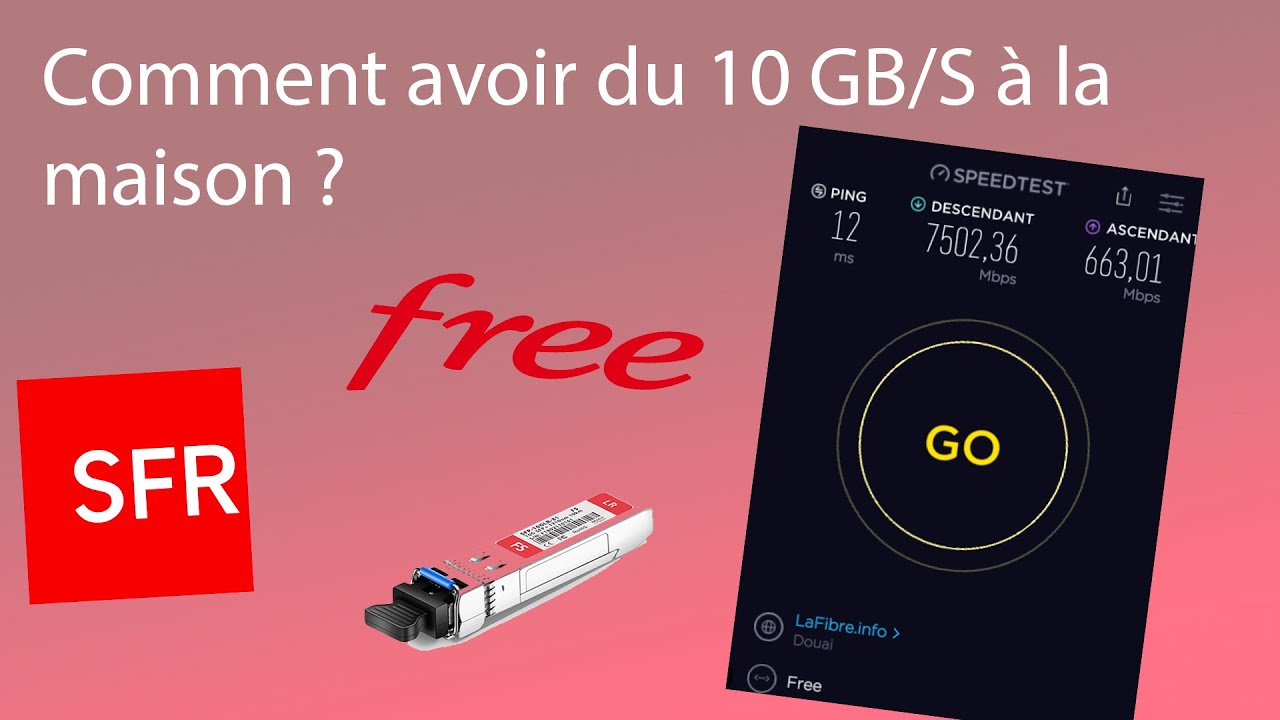 COMMENT AVOIR DU 10GB/S A LA MAISON (plus compliqué qu'il n'y parait)