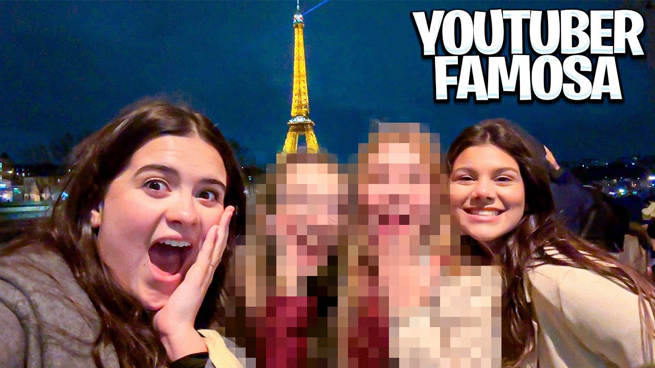 ADIVINHA QUEM EU ENCONTREI EM PARIS!!!