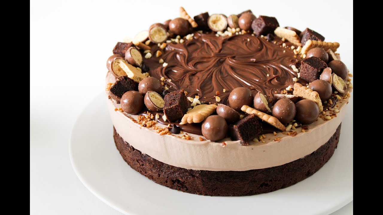 Cheescake au Nutella Sans cuisson