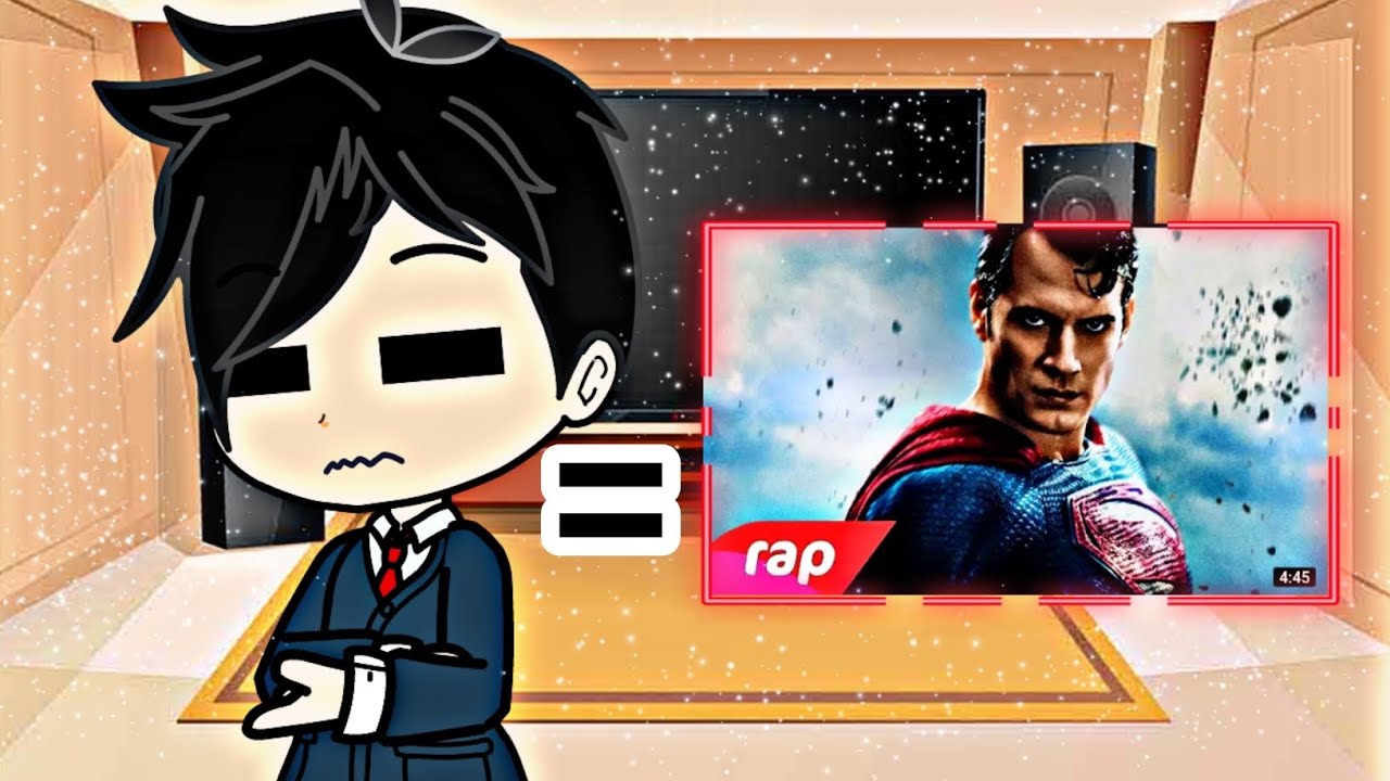 Komi-san reagindo ao rap do Superman {Tadano as Superman} @7minutoz 💪🦸#rumoa1k #reactgacha