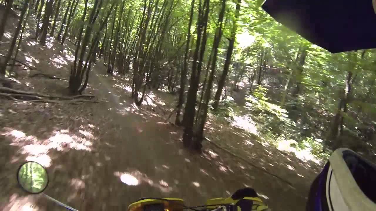 Ballade en yamaha 550 xt enduro