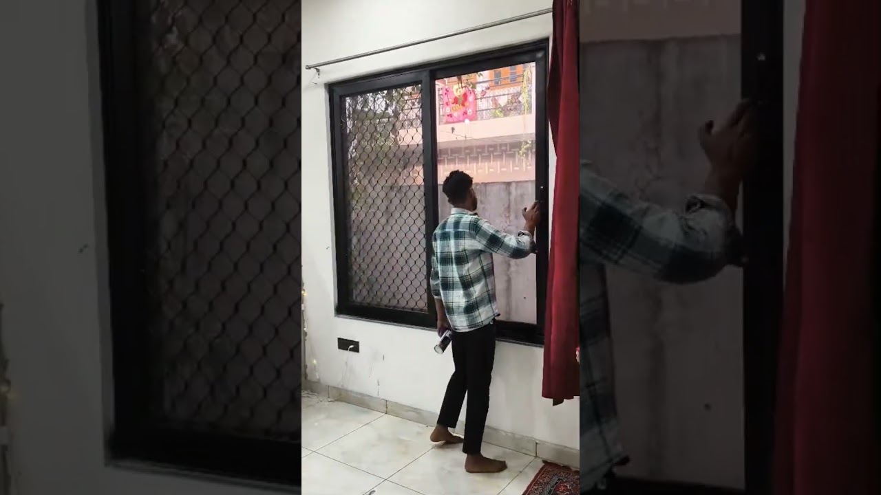 jindal aluminium domal 27*65 series sliding window #short video