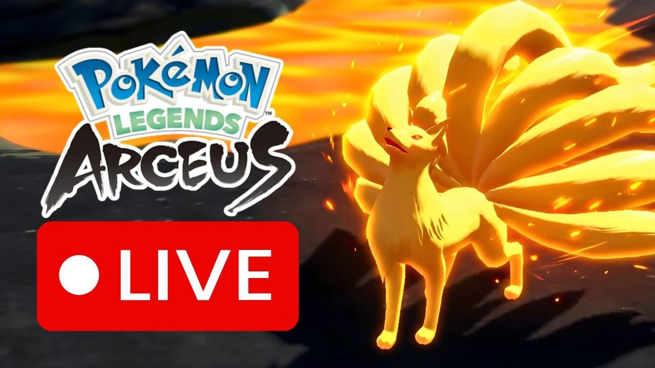 Catching Alpha Ninetales | Pokemon Legends: Arceus | Feb. 21, 2026