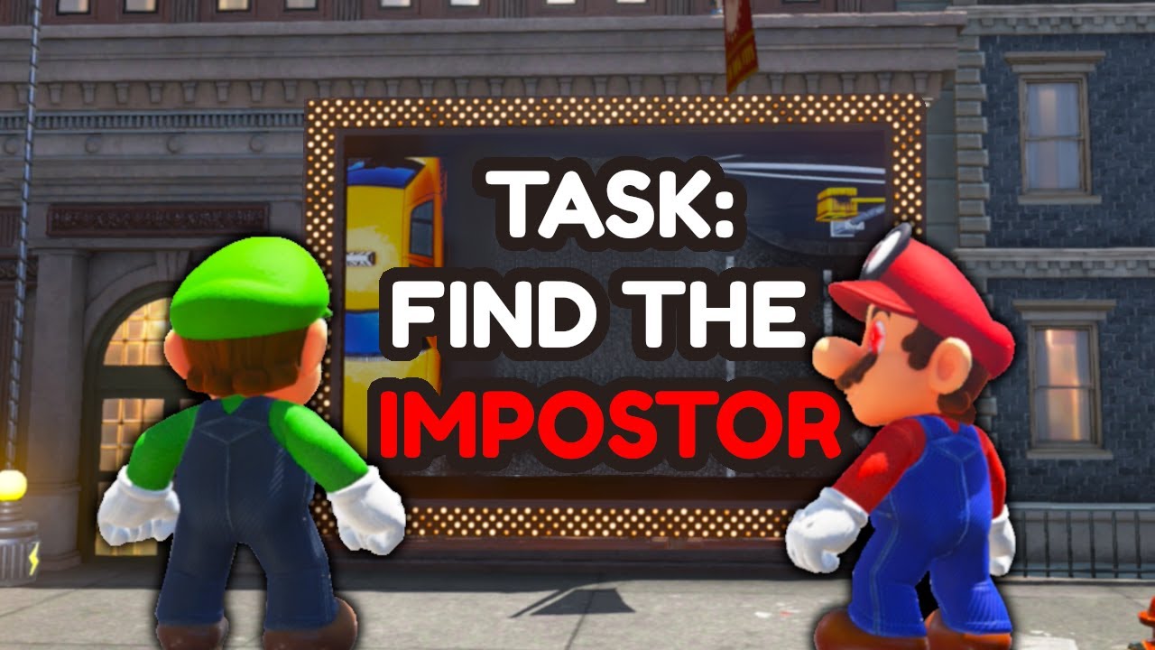 Racing Mario Odyssey with IMPOSTERS