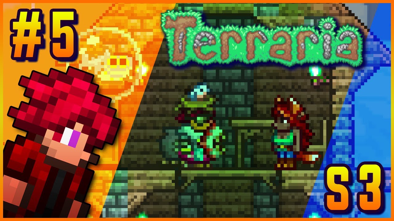 PRZYSZŁA ONA - Zagrajmy w Terraria S3 #5 | 1.4 | Master Mode | Journey's End