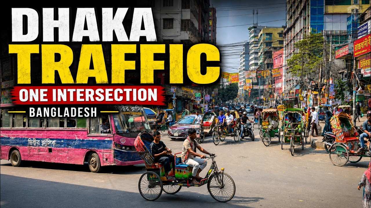 Bangladesh Traffic is Crazy