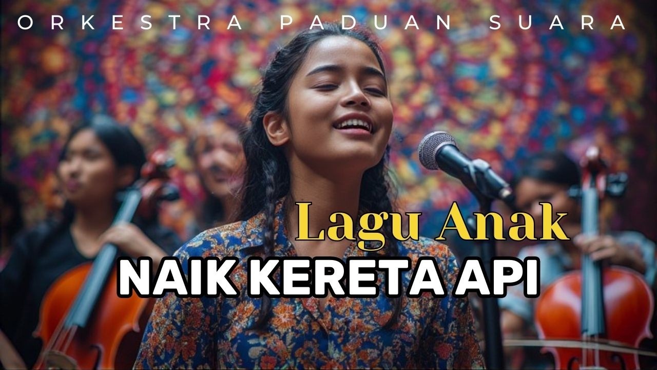 Naik Kereta Api - Lagu Anak (Cover) Versi Orkestra Paduan Suara Megah