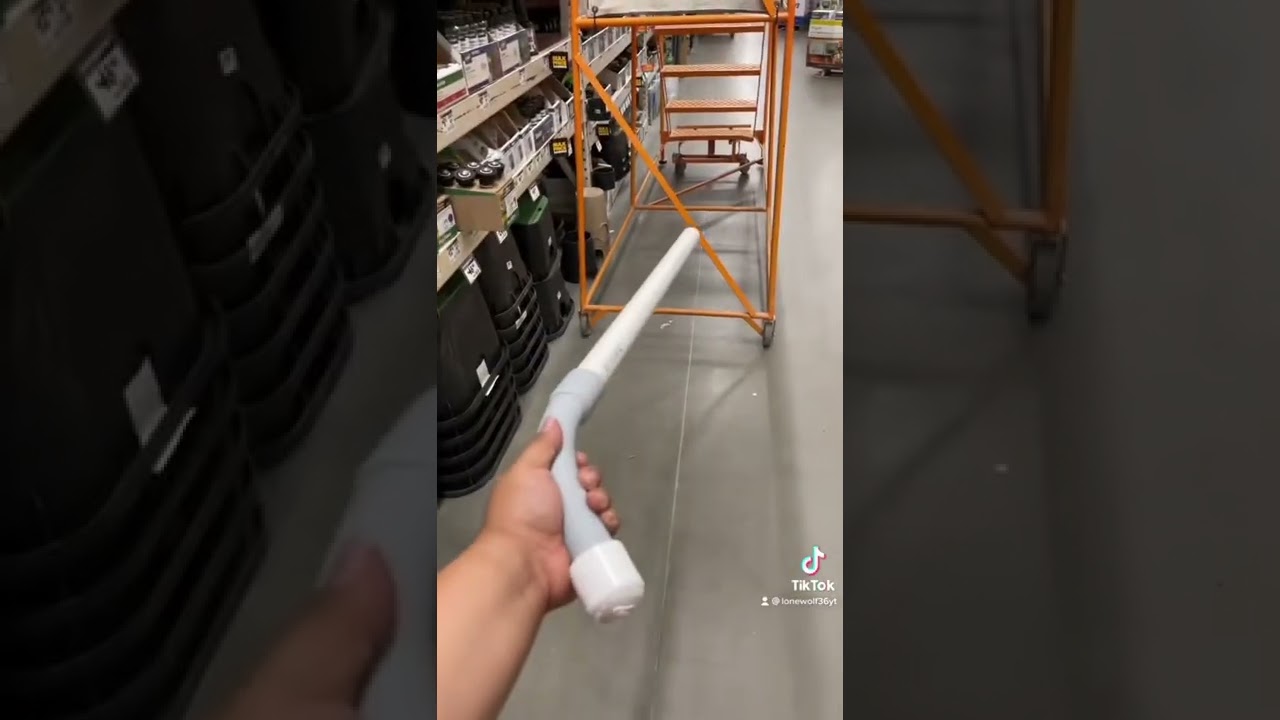 How to make Count Dooku&rsquo;s lightsaber out of PVC!