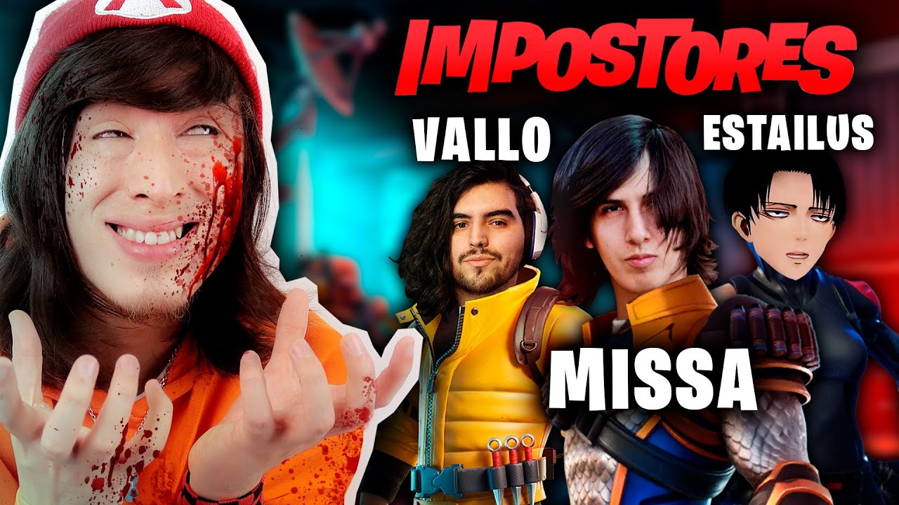 IMPOSTORES EN FORTNITE CON YOUTUBERS🔪