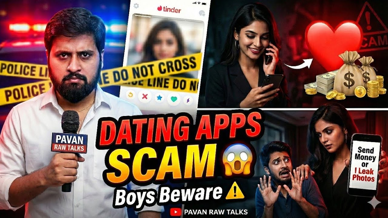 Love Trap Exposed 💔 Dating App Blackmail Mafia Truth | Pavan Raw Talks 