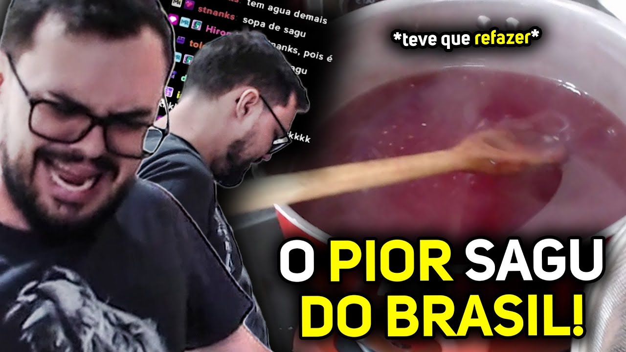 Fall TENTA fazer SAGU (teve que REFAZER de tão ruim)