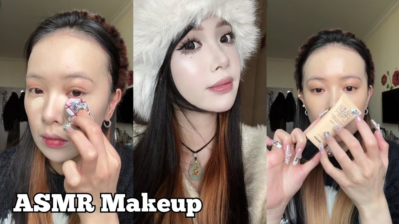 ASMR Makeup 🎀 Satisfying Videos ♡ Aesthetic ✨️