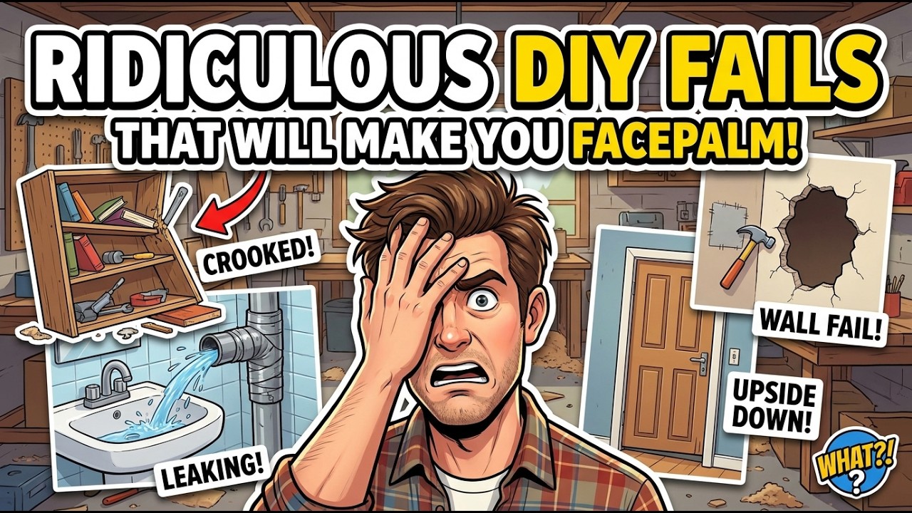 Ridiculous DIY Fails That Will Make You Facepalm!
