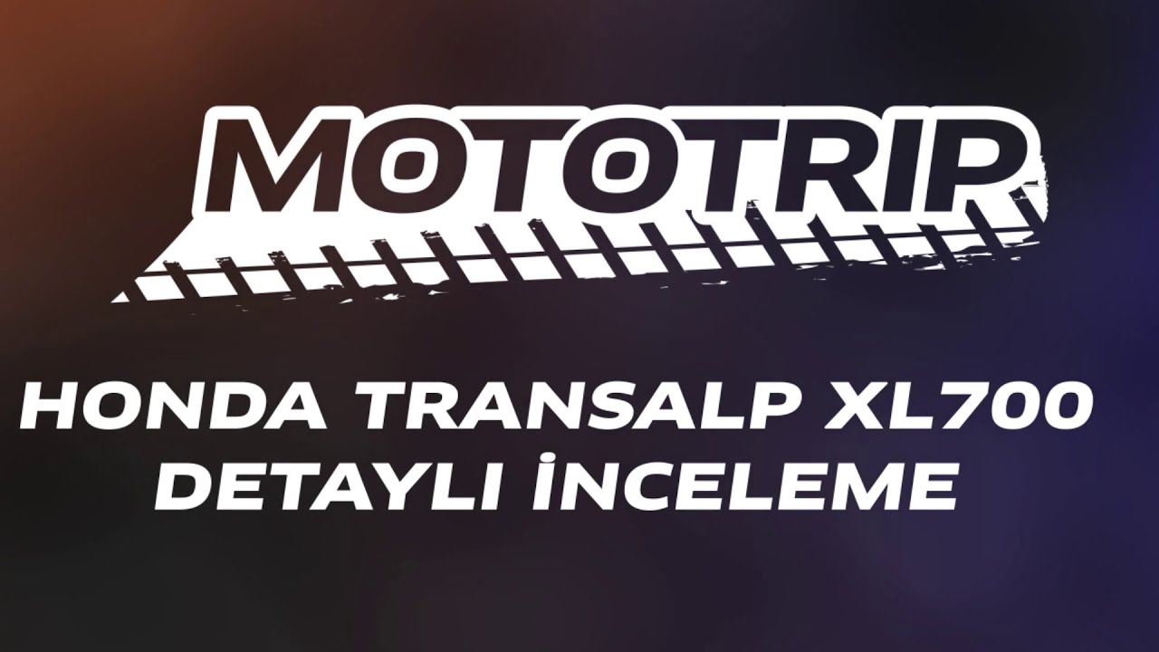 HONDA Transalp XL 700 Detaylı İnceleme