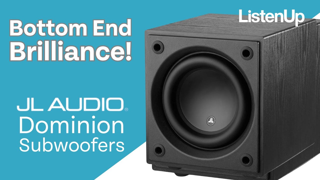 Amazing Sound & Build | JL Audio Dominion d108