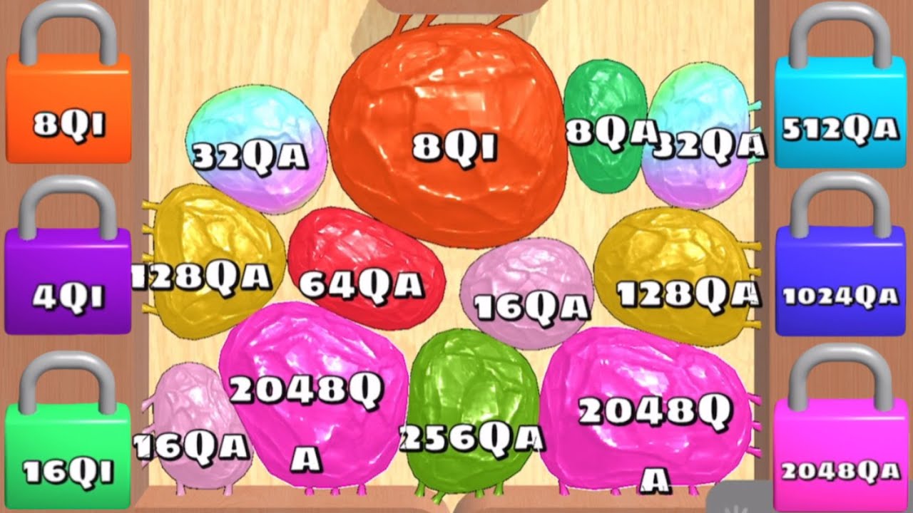 Blob Merge 3D Challenge infinity (Math Games, Colorful Asmr Blob Level Up) Part 11