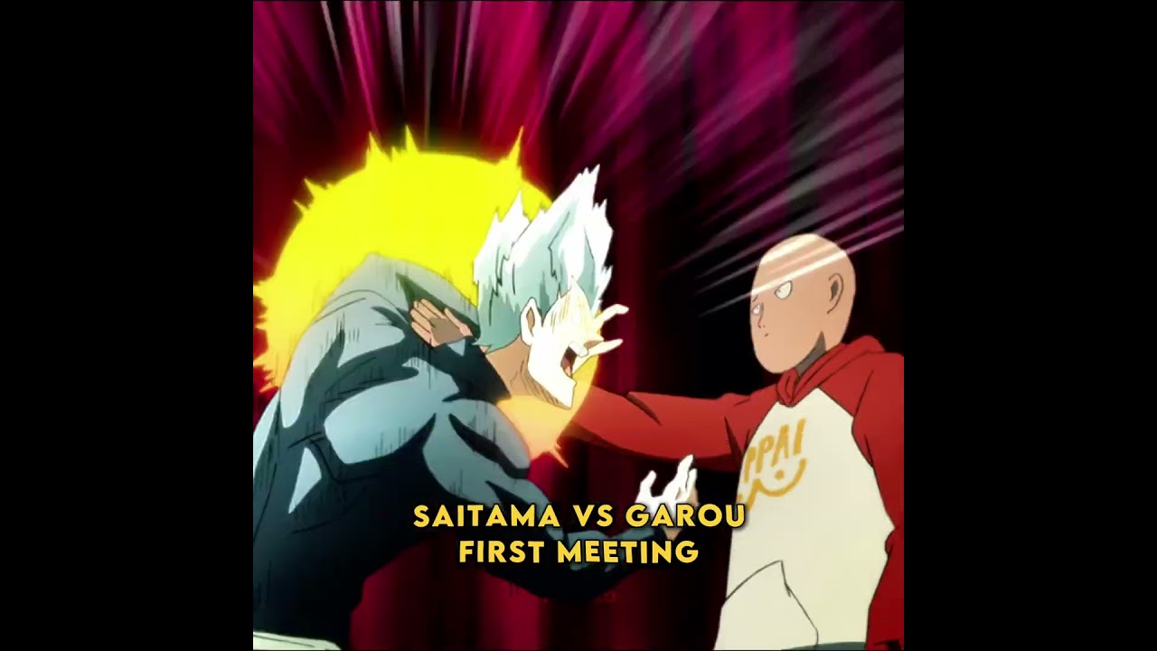 The fight everyone&rsquo;s waiting for || one punch man #saitama #onepunchman #garou